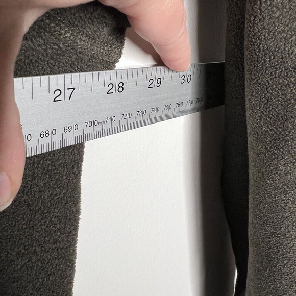 The North Face Mens 1/4 Zip Pullover Fleece Size XL Brown Outdoor Gorpcore Logo - Picture 10 of 12